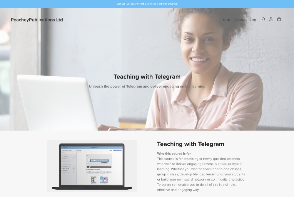 Teaching with Telegram Course